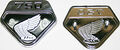 Honda CB750 K 1969-76 - Side Cover Emblem - OEM Ref. # 87123-300-020, 87124-300-020