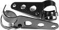 Black Universal adjustable 3 Hole Custom style Headlight Brackets - Black